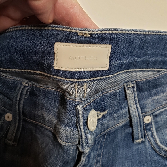 MOTHER Denim The Rascal Cuff Jeans Size 27 - Picture 5 of 10